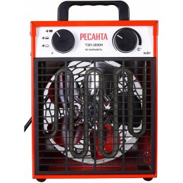 Тепловая электрическая пушка Ресанта ТЭП-3000Н 67/1/18 { 3000/1500 Вт, 220/230 В, 3.2 кг }